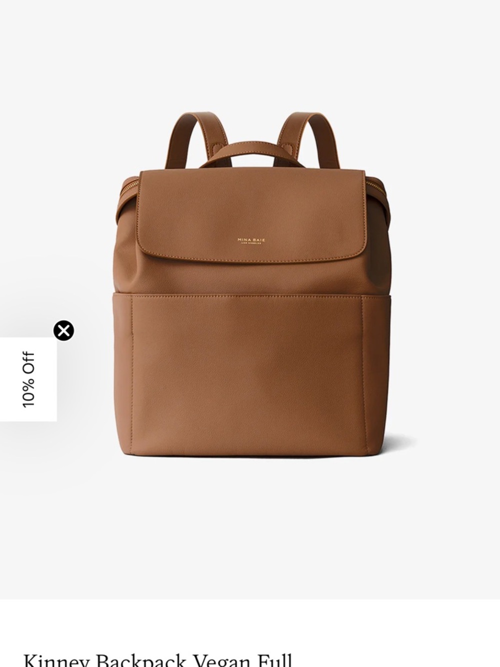 Mina Baie Like New Kinney Backpack - Full